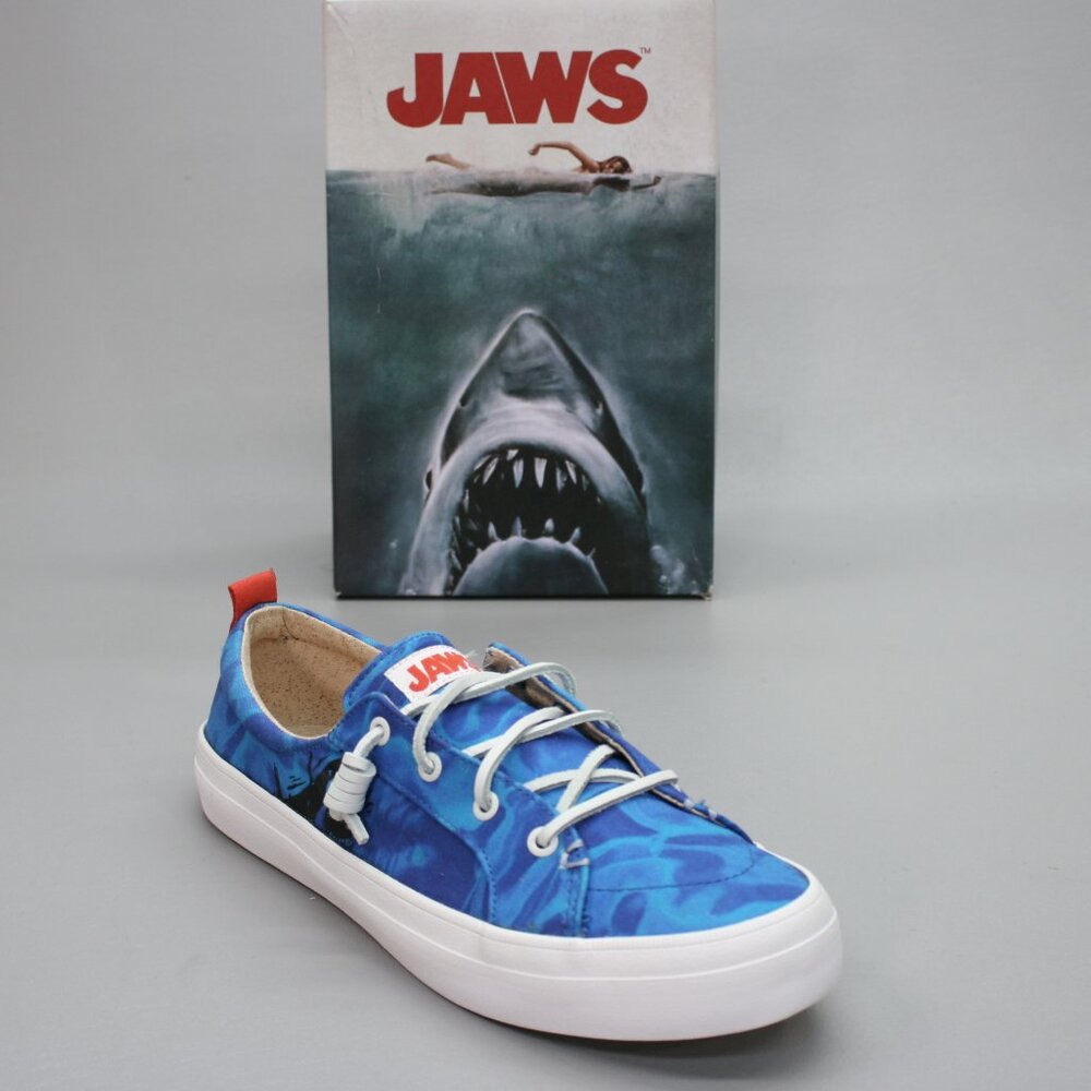 Sperry Ladies 9.5 Crest Vibe Jaws 40th Anniversary Shark Shoes Loafers STS87748